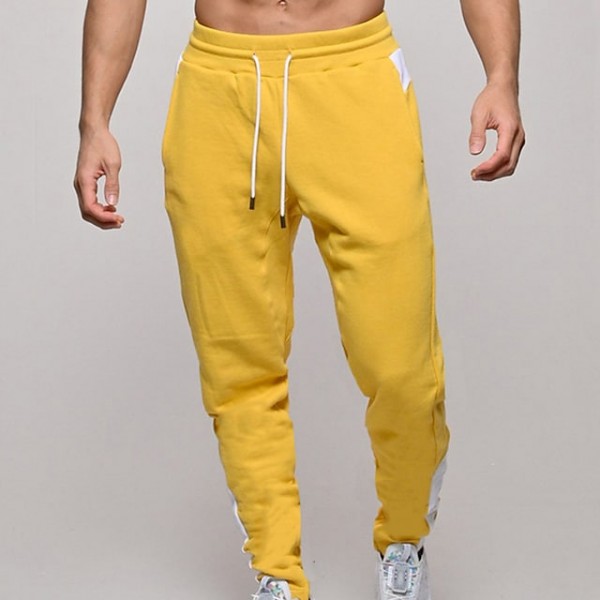 Men's Sweatpants Joggers Drawstring Pocket Solid Colored Sport Athleisure Bottoms Breathable Lightweight Soft Fitness Workout Walking Jogging Training Athletic Athleisure Activewear / Winter