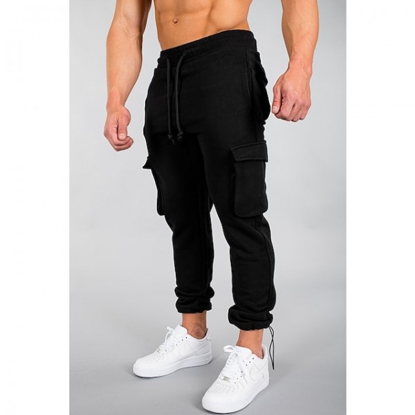 Men's Unisex Running Pants Cotton Solid Colored Sport Athleisure Bottoms Thermal Warm Fitness Gym Workout Basketball Running Jogging Activewear / Winter / Micro-elastic