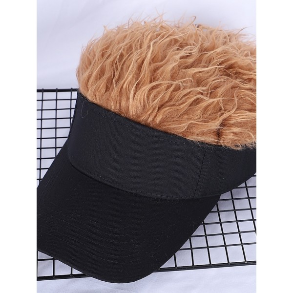 Men's Simple Baseball Cap Dailywear Pure Color Print Beige Coffee Hat Warm / Fall / Winter