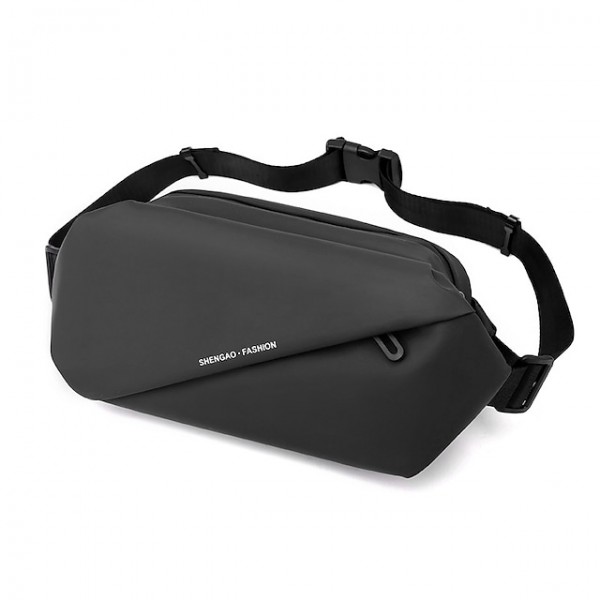 men's waist bag outdoor running mobile phone bag multi-functional large-capacity chest bag leisure one-shoulder messenger bag