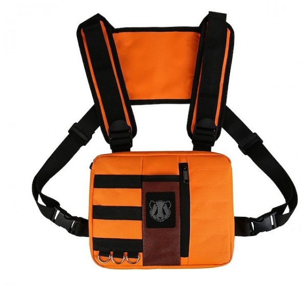 Men's Unisex 2022 Messenger Bag Sling Shoulder Bag Chest Bag Daily Sports Outdoor Black Gray Orange